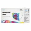 Wecare Disposable Face Mask, 3-Ply with Ear Loop 50 Individually Wrapped, Tie Dye, 50PK WMN100017